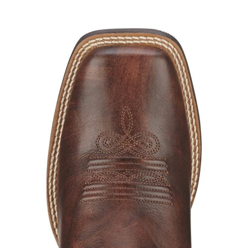 Men's Ariat Ladies Bronze Performance Boot 10016317, brown with hi-res design.