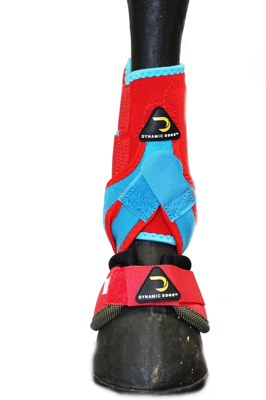 Dynamic Edge Boots Red/Turquoise