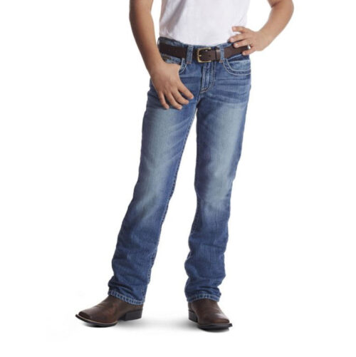 Ariat Boys Jean Straight Leg Slim Fit B5 Charger