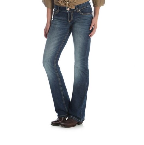 wrangler women's high rise jeans