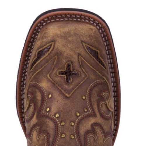 A pair of brown leather Ladies Western boot Dan Post Spellbound 5661.