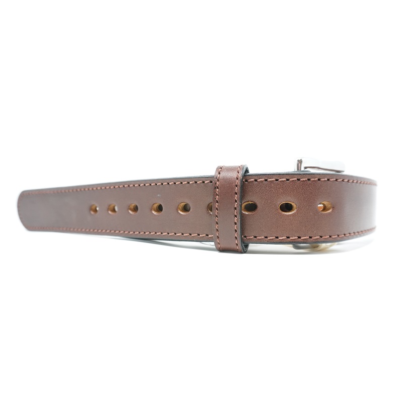 Men's Gingerich Brown Leather Holster Belt