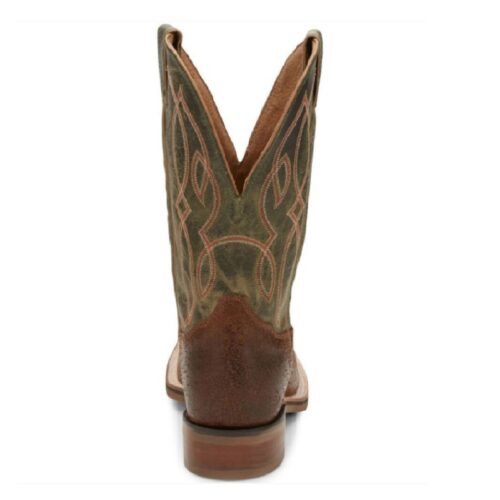 Men's Tony Lama Landgrab Boot 7882 is a pair of cowboy boots with a brown and tan design.