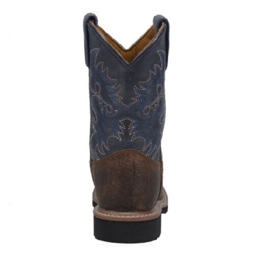 A pair of Children's Dan Post Brantley DPC2938 cowboy boots.