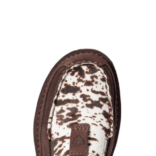 Women's Ariat Cruiser Cow Print 10033932 slippers.