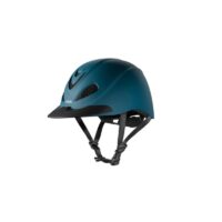 A Liberty Bluestone Duratec Helmet 04-239 riding helmet on a white background.