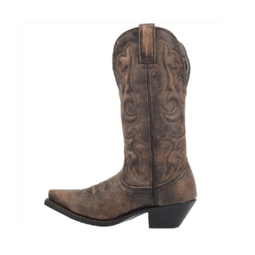 Women's Laredo Access Boot 51079 in brown.