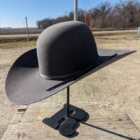 American Hat 10X Steel Open Crown