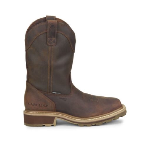 A men's Carolina Grinder Comp Toe Work Boot CA8540 on a white background.