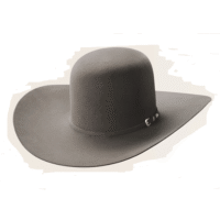 10X Rodeo King Slate Hat Open Crown