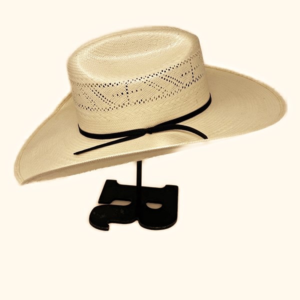 Rodeo King 25X Shantung Cross Straw Hat