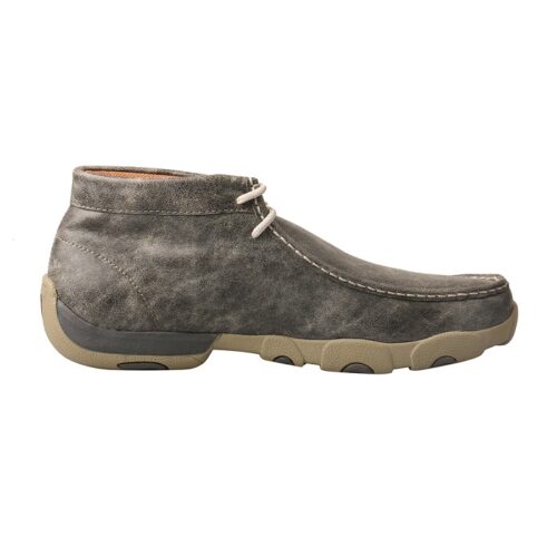 A men's Twisted X grey chukka moccasin MDM0072.