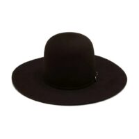 Black Pure Beaver Greeley Hat