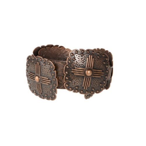 Women's Copper Concho Belt