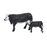 Big Country Black Baldy Calf Toy