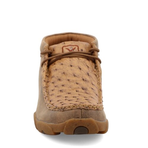 The men's Twisted X ostrich Chukka MDM0088 moccasins.