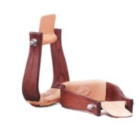 Nettle Stirrups 2" Mahogany Oversized Chisholm