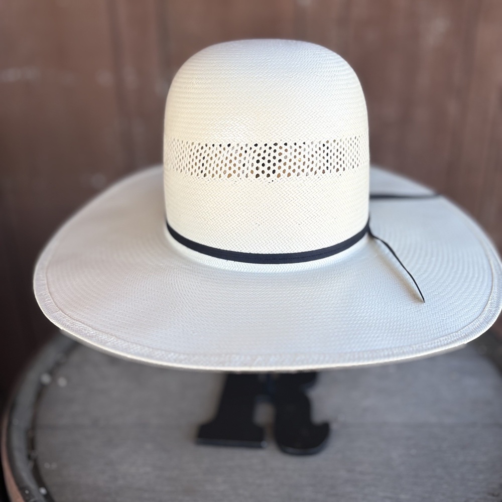 American Straw Hat Open Crown 7104