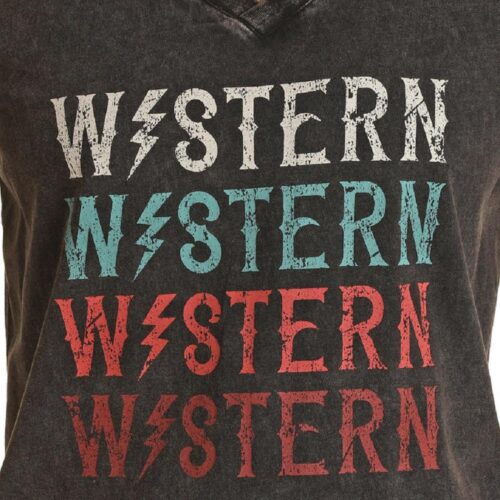 Women's Western Graphic Tee RRWT21R0CI