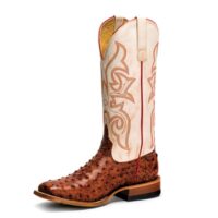 Men's Horse Power Cognac Ostrich Boot HP1857