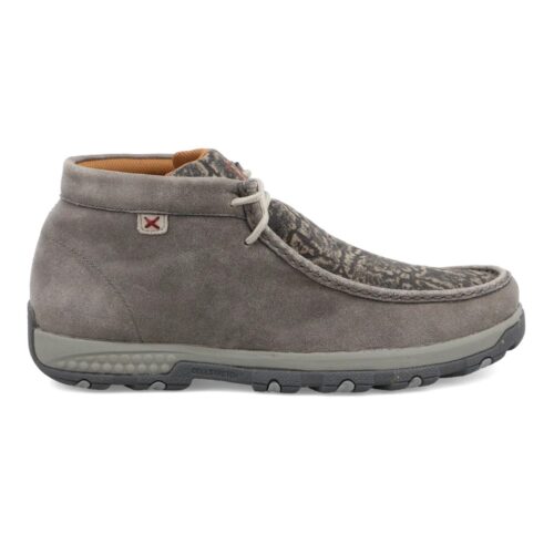 Men's TwistedX Chukka Grey Moccasin MXC0017