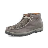 Men's TwistedX Chukka Grey Moccasin MXC0017