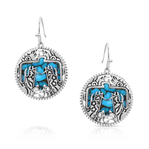 Montana Silversmiths Strength of the Thunderbird Earrings