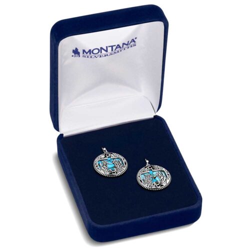 Montana Silversmiths Strength of the Thunderbird Earrings