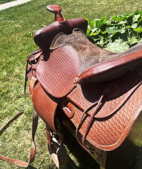 Used 15" Riding Saddle