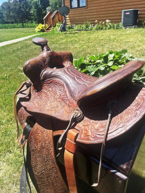 Used Riding Saddle