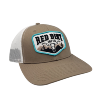 Red Dirt Bull Skull Cap