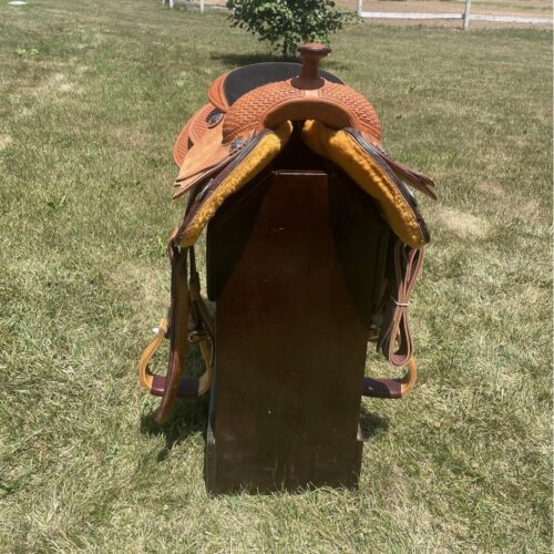 16" Hud Roberts Reining Saddle