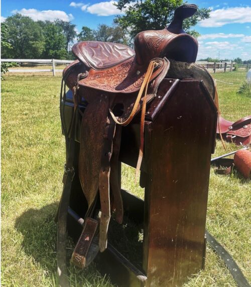 Used Riding Saddle