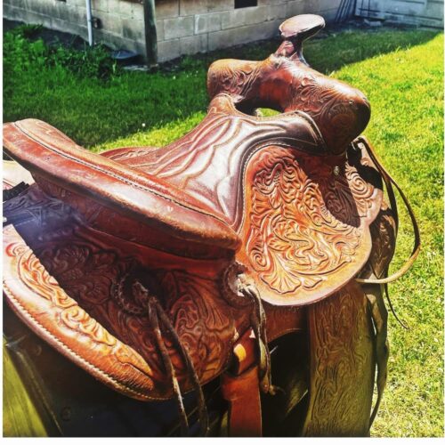 Used Riding Saddle