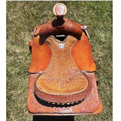 Used Greenville TX Billy Cook Roper Saddle