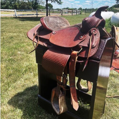 Used 15" Riding Saddle