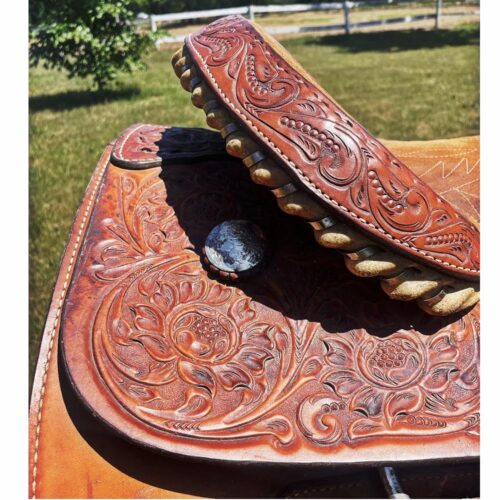 Used Greenville TX Billy Cook Roper Saddle