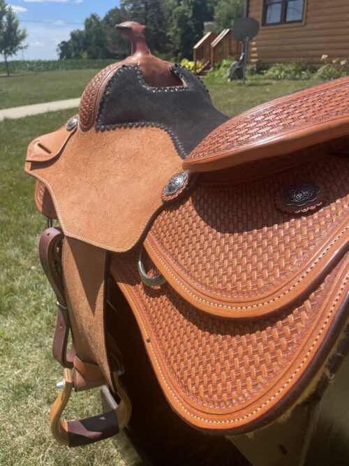 16" Hud Roberts Reining Saddle