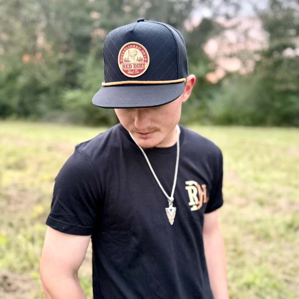 Red Dirt The Rack Black Cap