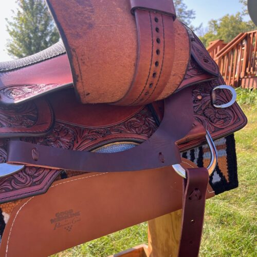 Bob Avila 16.5" Reining Saddle - Image 3
