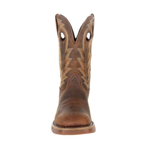 A Rocky Long Range Western Work Boot on a white background.