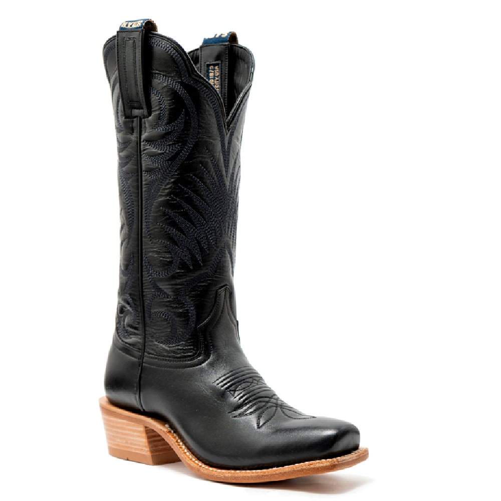 HYER Women's Leawood Black Cowboy Boots HW42029 - Image 2