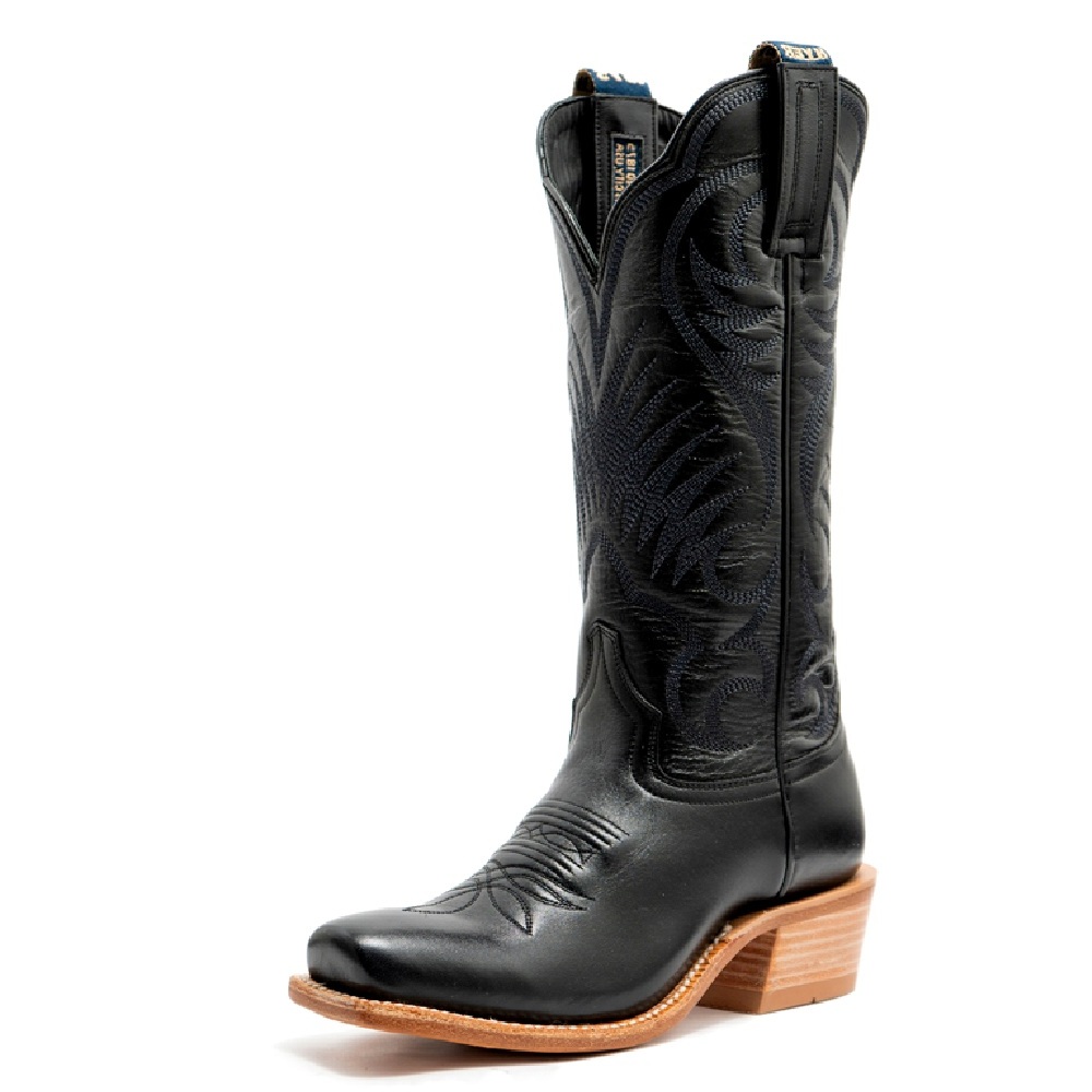 HYER Women's Leawood Black Cowboy Boots HW42029
