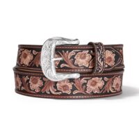 Men's Bonanza Trail Leather Belt C14114