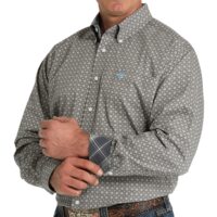 Cinch Geo Print LS Men's Western Shirt