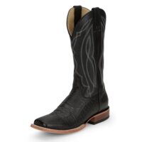 Tony Lama Men's Sealy Black Bullhide Boot TL3000