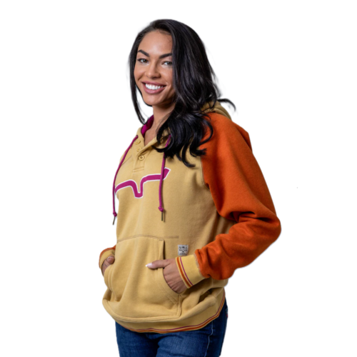 Kimes Ranch Ladies Amigo Maize Hoodie - Image 2