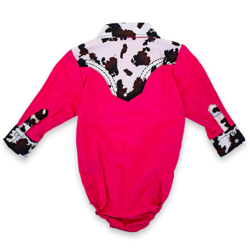 Infant Moody Cow Girl's Onesie