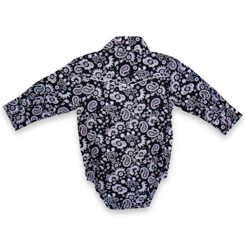 Infant Paisley Girl's Onesie - Image 2