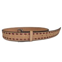 Texas Saddlery Hand Tooled Men's Belt